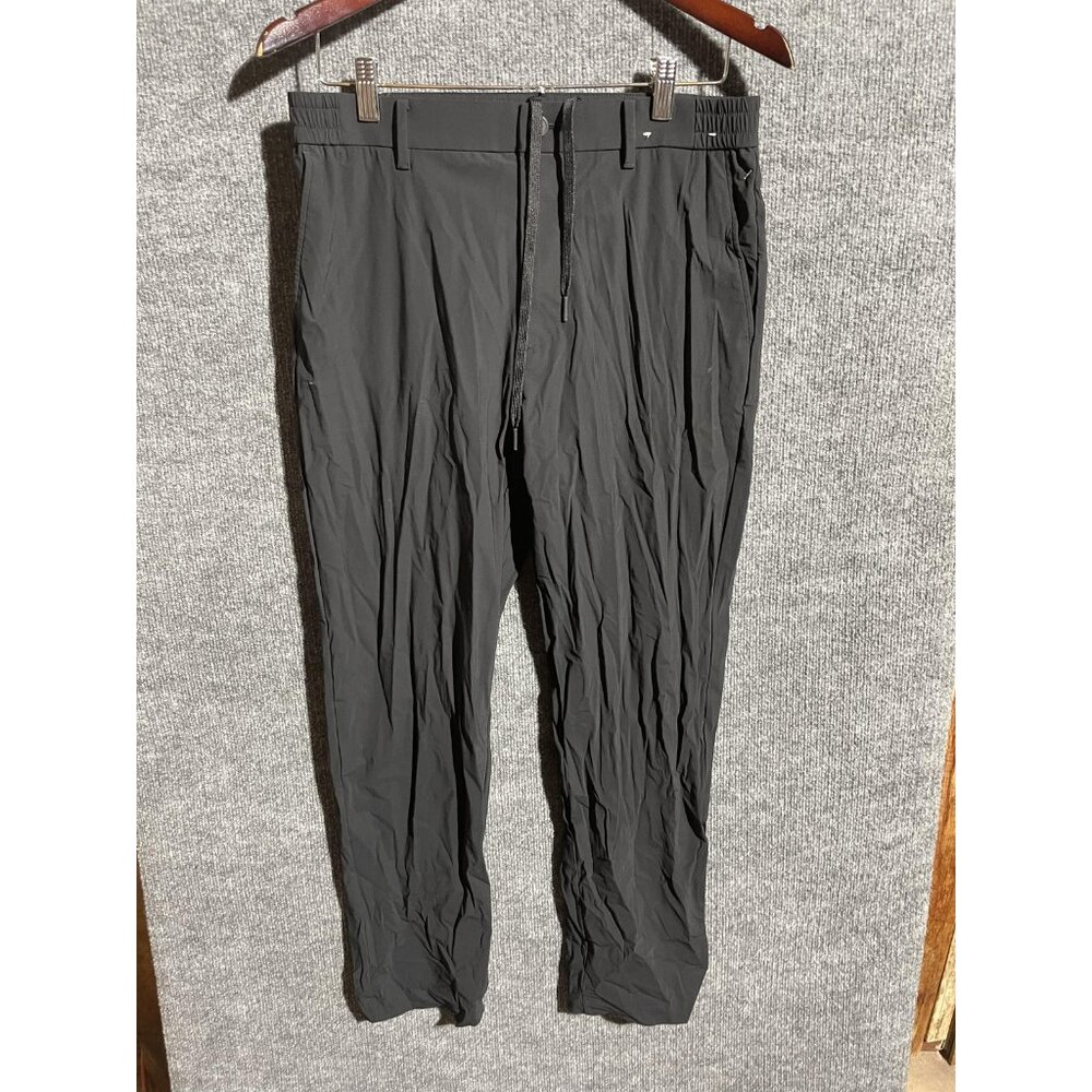uniqlo Dress Pants Womens 4 Black Lightweight Stretch Travel Pockets Casual